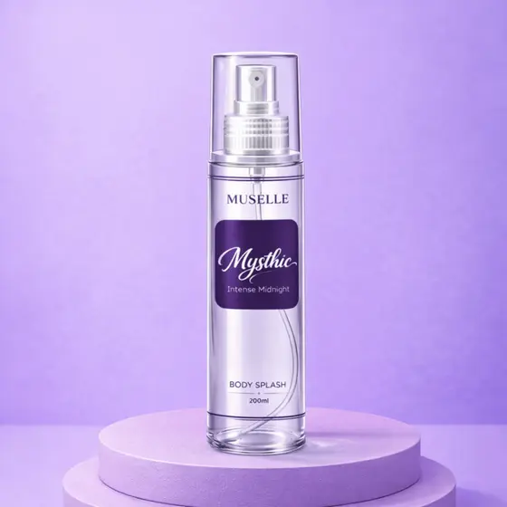 Kit Com Dois Eau Body Splash Colonia Feminina Mulher Rica Vitoria secrety - Rose e Mistic 200ml