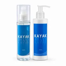 Kit Masculino Kayak Surf Body Splash + Creme Hidratante 200ml | Perfume Fresco e Refrescante • Alta Fixação