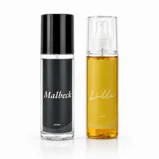Kit Casal Body Splash Malbeck + Lilli 200ml | Perfume Masculino Amadeirado + Feminino Floral