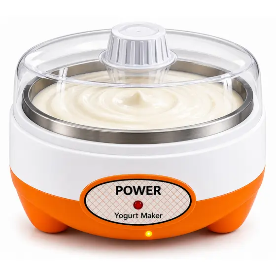 Máquina Fazer Iogurte Natural Grego Iogurteira Elétrica 1Litro