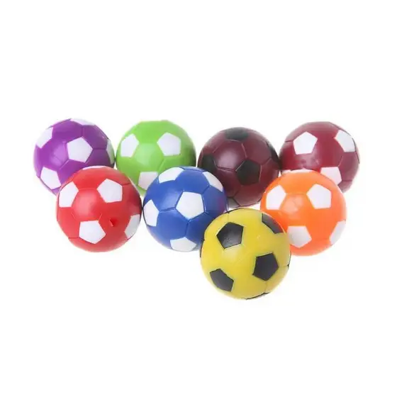 2 peças de bola de futebol de mesa de 36mm, peças para máquina de futebol de mesa, jogo de futebol de mesa para ambiente