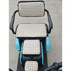 Capa de assento de triciclo elétrico almofada de assento encosto Emma capa de almofada de assento Yadi um conjunto prote