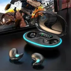 X55 Fones De Ouvido TWS Sleep Sem Fio Bluetooth Display Led HIFI Som Estéreo Fone À Prova D'água Com Cancelame-tc