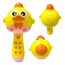 Microfone Infantil com Bluetooth,  Luzes, e Historinhas/ brinquedo educativo