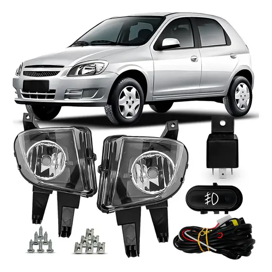 Kit Farolete De Milha Celta Prisma 2007 A 2012 Promoção
