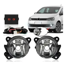 Kit Farol Neblina Fox 2010 2011 2012 13 2014 Botão E Pingo