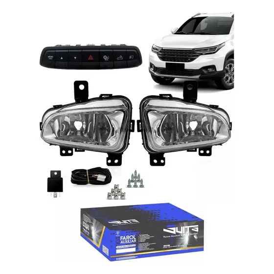Kit Farol Neblina Strada Endurance 2020 A 2024 Bt Mod Origi