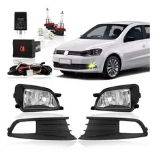 Kit Farol Milha Neblina Gol Voyage G6 2013 2014 2015 Promoçã