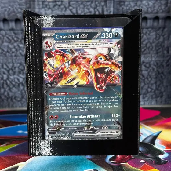 Deck Box TCG + Top Loader | Até 80 Cartas Organizador, box, games, jogos, carta, Pokemon,  Magic, One Piece e Digimon