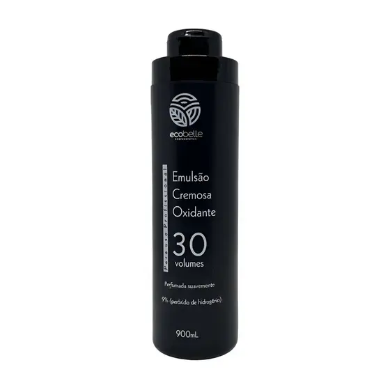 Emulsão Cremosa Oxidante OX30 Volumes Ecobelle 900ml
