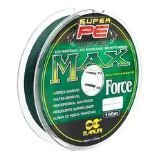 Linha Multifilamento 4 Fios Max Force 100m Linha de Pesca Super Pe