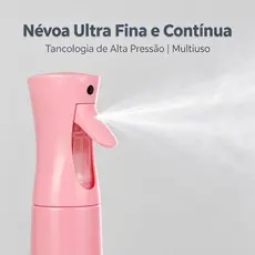 Borrifador De Água Spray Névoa Ultra Fina Pulverizador Para Plantas Limpeza E Cabelo Frasco Colorido Multiuso