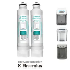 1 ou 2 Refil Vela Filtro Purificador Compatível Electrolux PE11X PE11B PA21G PA26G PA31G PC41B PC41X