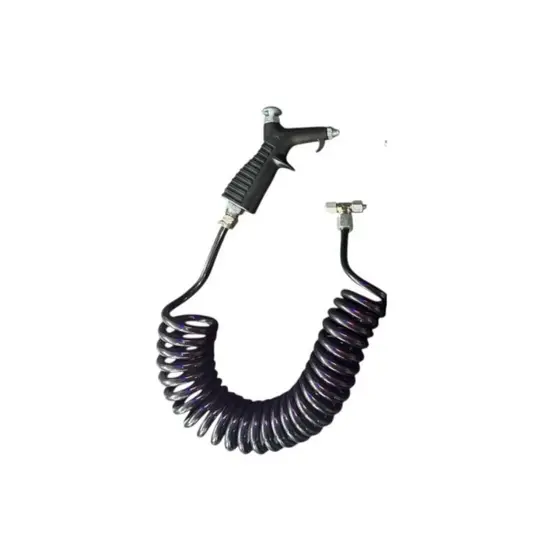 Mangueira PU Espiral com Bico botão para Cabine Caminhão 3,5m
