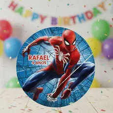 Etiquetas Adesivas Personalizadas Homem-Aranha