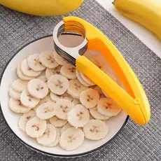 Cortador Fatiador De Banana Para Frutas Legumes Verduras Prático LUA