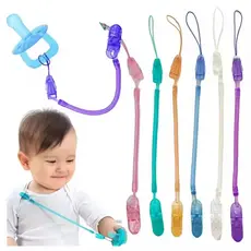 Kit 3 Porta-chupeta universal tipo mola, acessórios para chupeta, produtos para bebês ao ar livre