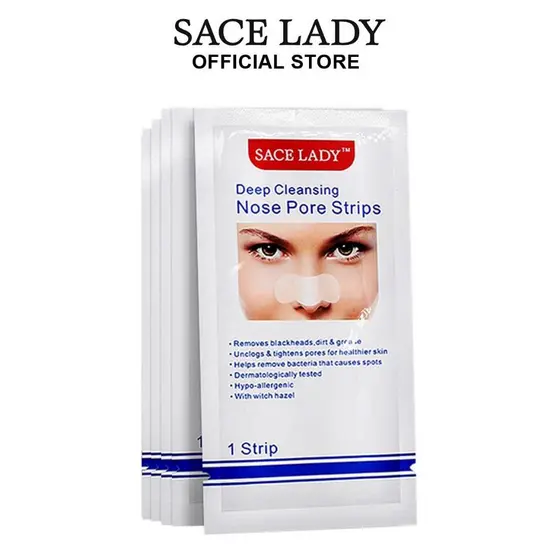 Para 5 Tiras Para Remoção De Cravos SACE LADY