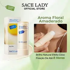 Solid Perfume Stick SACE LADY Cheiro Duradouro Vegano e Tradicional Natural para relaxamento