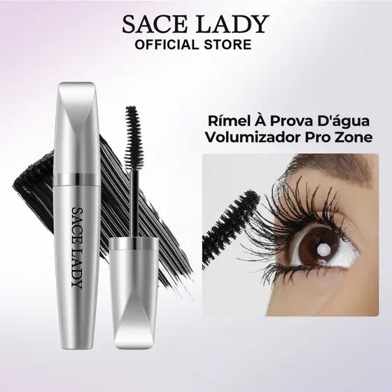 Máscara para Cílios SACE LADY Efeito Volumizador e à Prova d'Água