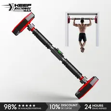 Suporte Para Barra Pull-Up De Porta Ajustável 65 – 100 cm