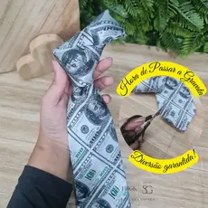 Gravata Dolar Para Passar No Casamento Hora De Cortar Gravata