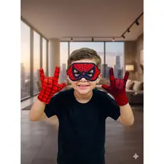 Luva homem aranha com mascara Kit homem aranha Fantasia homem aranha