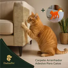 Arranhador Protetor Adesivo Gatos Pet Sofá, Cama e Moveis Premium + BRINDE