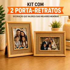 Porta Retratos 10x15 Decorativos Texturizados Estilo Trama Juta Moldura para Sala Quarto Escritório