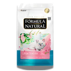Ração Fórmula Natural Life Filhote Gato Frango e Salmão 1kg Crescimento Saudável