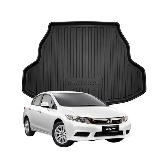 Tapete Protetor de Bandeja Porta Malas Honda Civic 2013 A 2016
