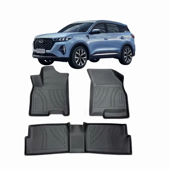Tapete Automotivo Bandeja Assoalho 3d Tiggo 7 Pro Max Completo