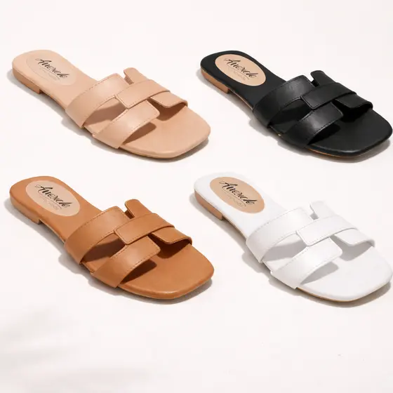Sandália Rasteirinha Feminina Confortável Casual Moda Verão