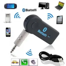Receptor Bluetooth de Áudio P2 3.5mm Auxiliar para Som de Carro Adaptador Bluetooth com Microfone