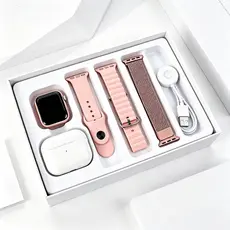 2026 Smartwatch Original WATCH10+ 4 em 1 com Fone Bluetooth, Chamada, Medidor de Pressão e Resistente à Água