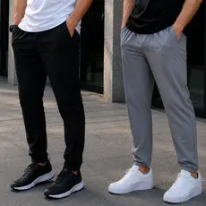 Calça Masculina Tactel com Elastano Para Treino Dia a Dia Super Leve Confortável Esportiva e Casual