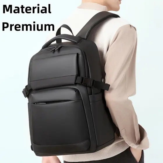 Mochila Executiva Impermeável para Notebook 15,6" com Porta USB Costado Respirável Grande Capacidade