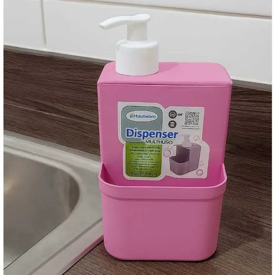 Dispenser de detergente Porta detergente cozinha Dosador de detergente dispenser detergente 550 ML