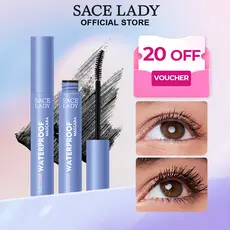 Máscara para cílios SACE LADY resistente à água Cabelos longos e com cachos duradouros