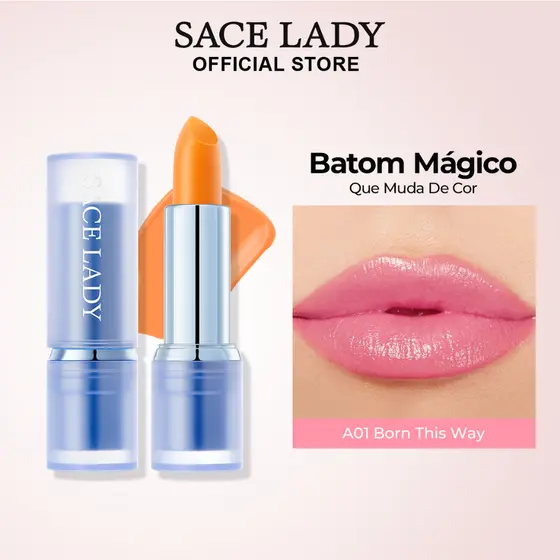 SACE LADY Batom Mágico hidratante labial de longa duração brilho