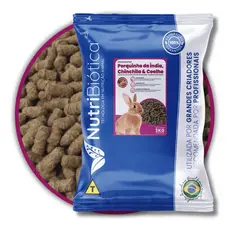 Ração Nutribiótica Coelho 3kg Porquinho Da Índia Chinchila