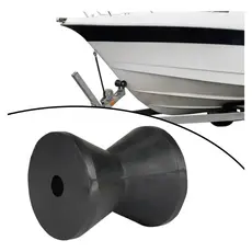 Rolete Apoio Borracha Reboque Carreta Barcos Lancha Jet-ski