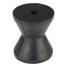 Rolete Carreta De Barco Borracha 80x100 Reboque Rolete 1unid