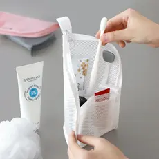 Bolsa de Higiene Pessoal Portátil Impermeável para Viagem, Necessaire Organizadora de Cosméticos, Maquiagem, Escovas e A