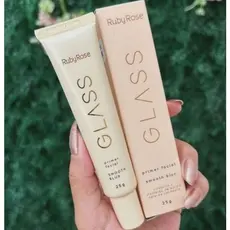 Primer Facial Ruby Rose Smooth Blur Glass Efeito Blur Disfarça Poros Fixa Maquiagem Glow