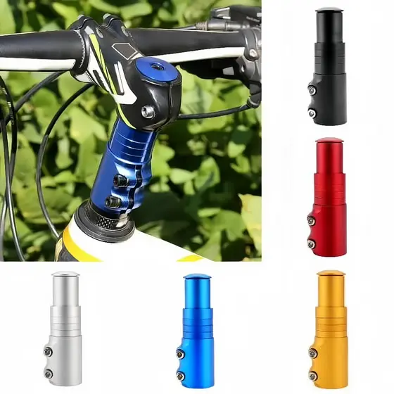 Prolongador Resistente de Espiga Mesa de Guidão de Bicicleta Profissional Suporte Extensor de mesa Ciclismo Ergonômico