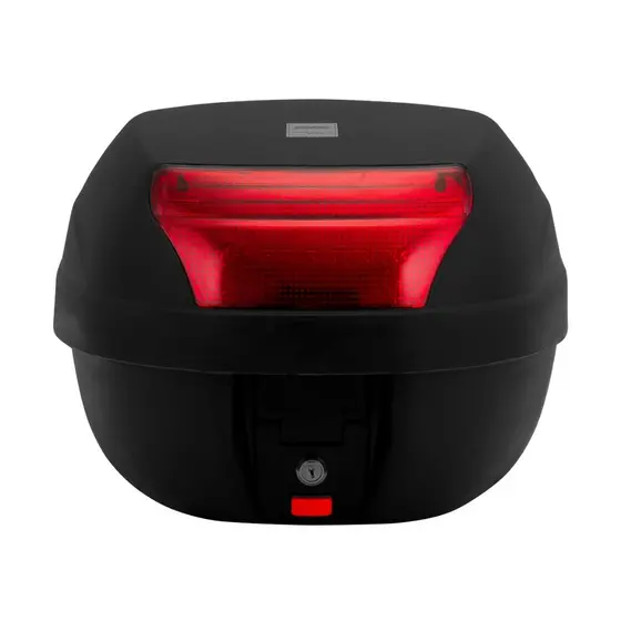 Bauleto Pro Tork Smart Box 28 Litros Com Base Universal Preto/vermelho BP-03 Bau