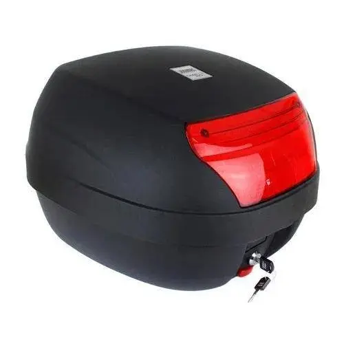 Bauleto Pro Tork 28 litros Smart Box C/Base Universal Kit Fixação Moto Motoboy Caixa Reforçada