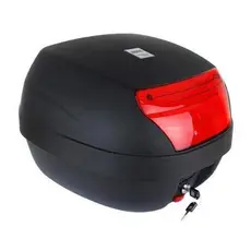 Bauleto Pro Tork 28 litros Smart Box C/Base Universal Kit Fixação Moto Motoboy Caixa Reforçada