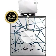 ARMAF Club de Nuit Sillage EDP 105ml Masculino Perfume Árabe Amadeirado Cítrico, Longa Duração, 100% Original